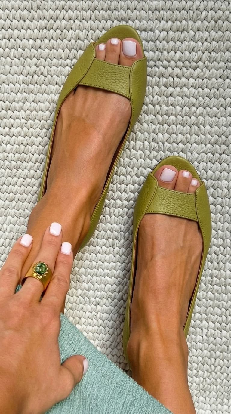 Adelina | Sandalias Doradas Cómodas