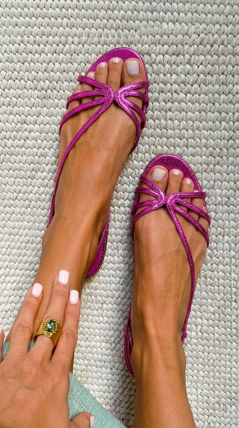 Ginebra | Sandalias Doradas Elegancia de Verano