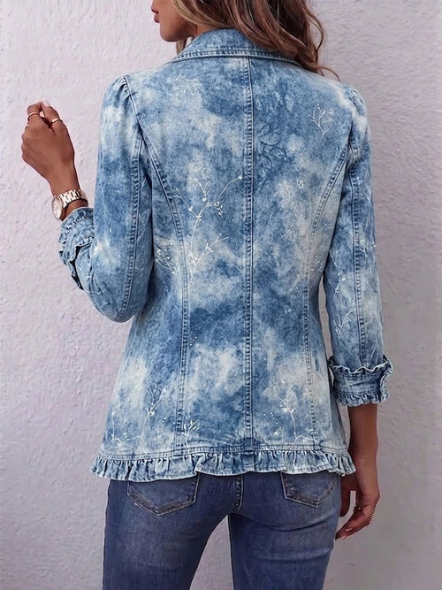 Genoveva | Chaqueta Botánica Degradado
